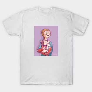 Lady with an Ermine T-Shirt